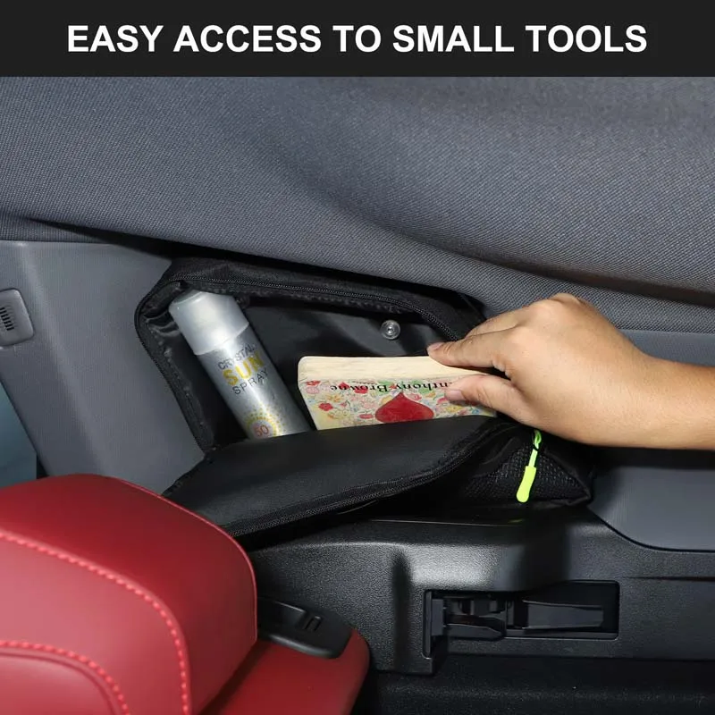 

Gao Ruying For BMW X3 G45 2025-2026 Car Trunk Side Window Storage Bag Multifunctional Storage Bag Interior Car Accessories