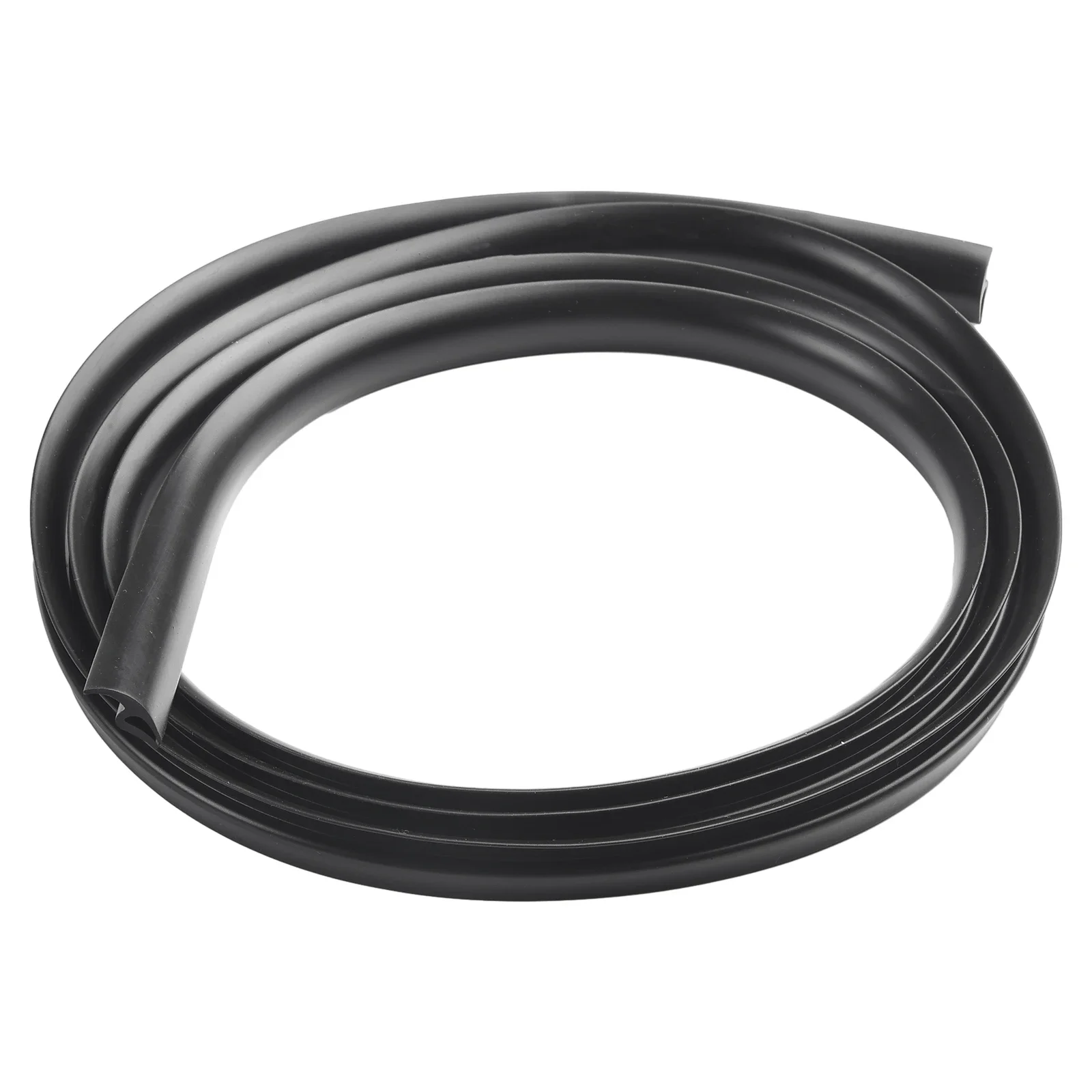 2m Car Windshield Seals Rubber Black  Sunroof Seal Strip Car Front Protector Strip Edging Car Wash & Maintenance Parts