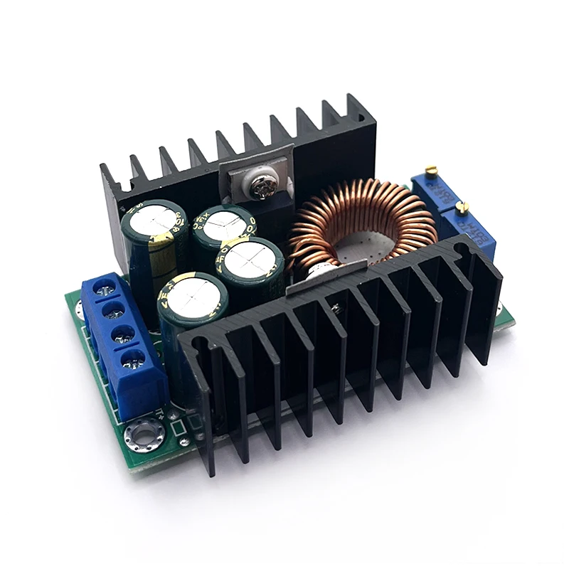 Módulo de fuente de alimentación ajustable para Arduino, convertidor reductor de 5-40V a 300-35V, controlador LED, 1,2 W, XL4016 DC-DC Max 9A