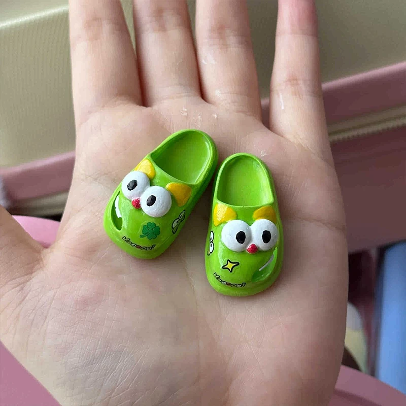 YESTARY BJD Doll Accessories Shoes For BJD 1/6 Blythe Ob24 Dolls Shoes DIY Handmade Cute Slippers Miniature Item Toys For Kids