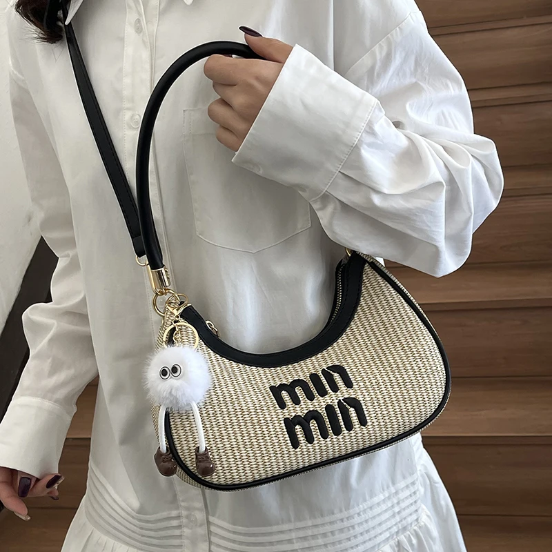 

Популярная женская сумка в дизайнерском стиле, кожаная сумка через плечо, шикарная женская сумка-тоут