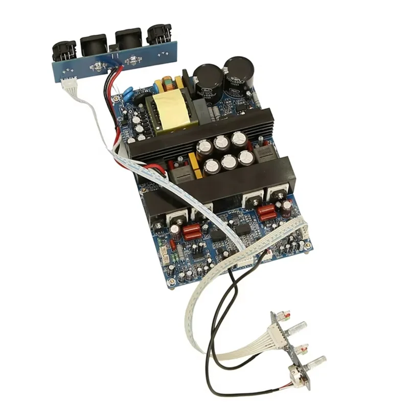 

A32T-HIFI Class D Amplifier Board LM3886 500W+500W Dual Channel Audio Amplifier High-Power Withvolume Adjustment