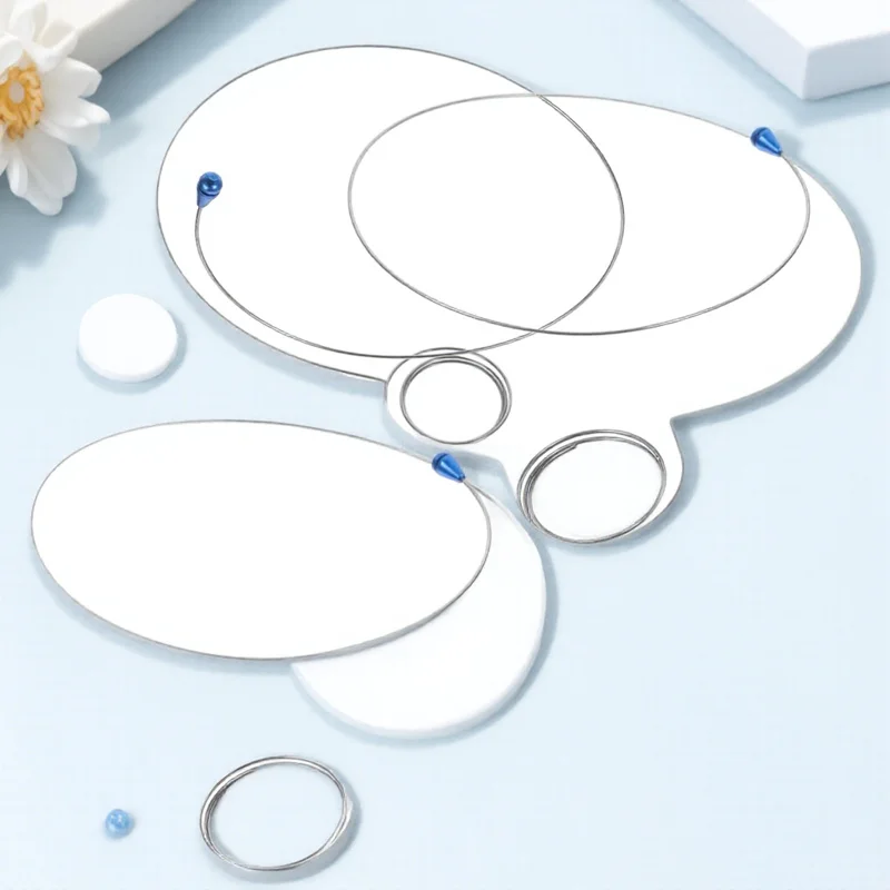 

3Pcs Rugged Watch Repair Tool Loupe Holding Circle Metal Magnifier Bracket Adjustable Steel Wire Fixing Frame Loupe Holder