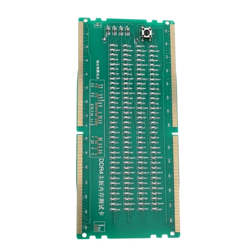 DDR4 RAM Test Card 288Pin LED Diagnostic Analyzer Desktop Motherboard Memory Slot Repair Test Tool