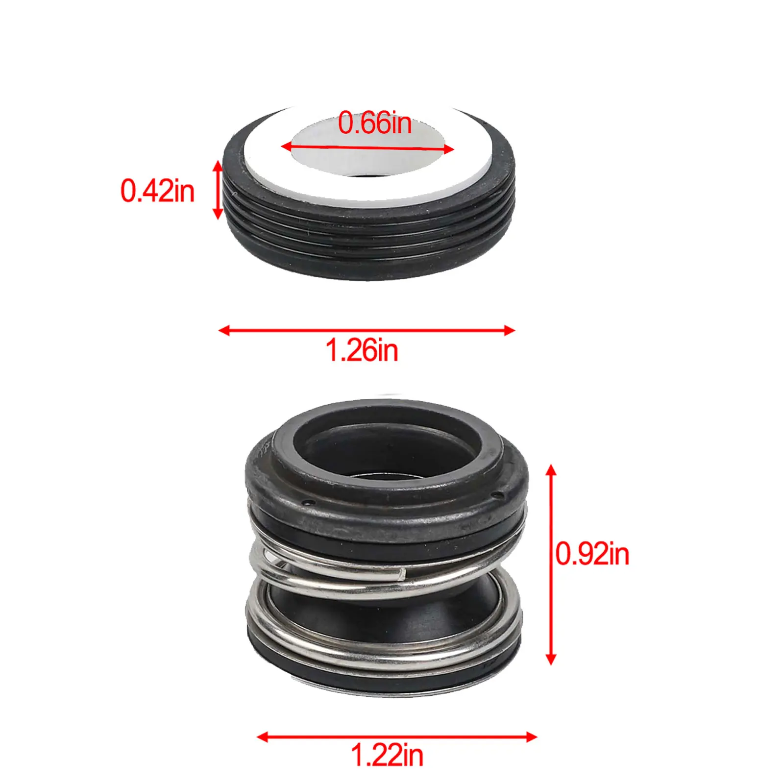PS200 Shaft Seal and O For ring Rebuild Kit for XP2 Series For AquaFlo and for flo Master Pool Pumps for Reliable Replacement