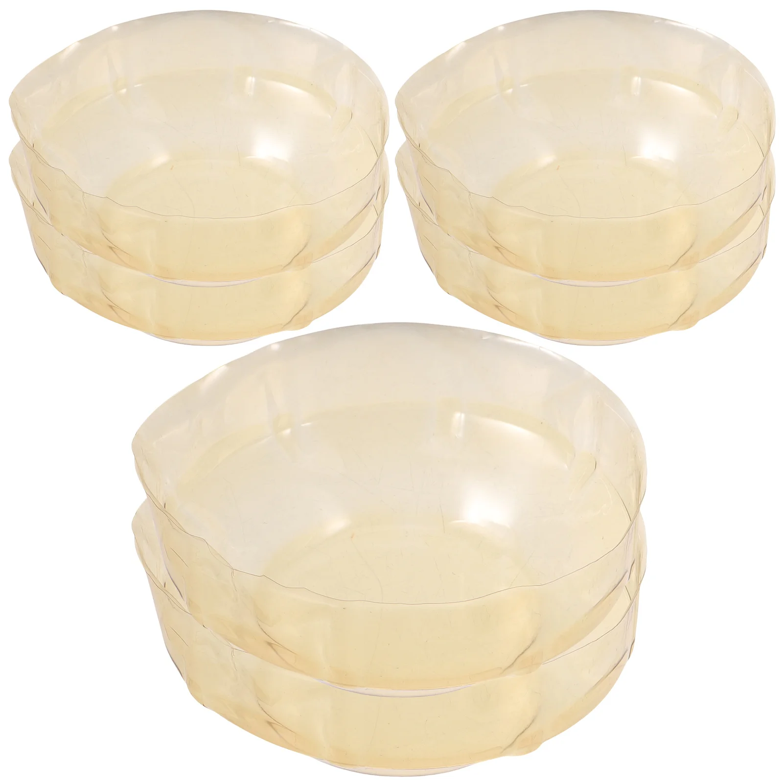 6 Pcs Smoke Dust Cover Clear Plastic Cap Material Easy Installation