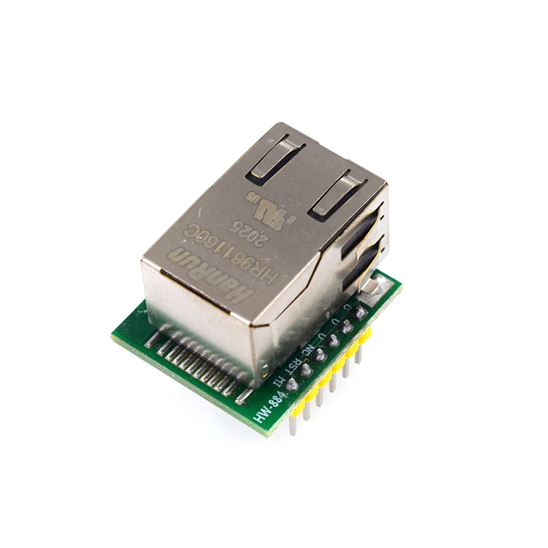 الالكترونيات الذكية USR-ES1 W5500 رقاقة SPI الجديدة إلى LAN / إيثرنت محول TCP / IP وحدة