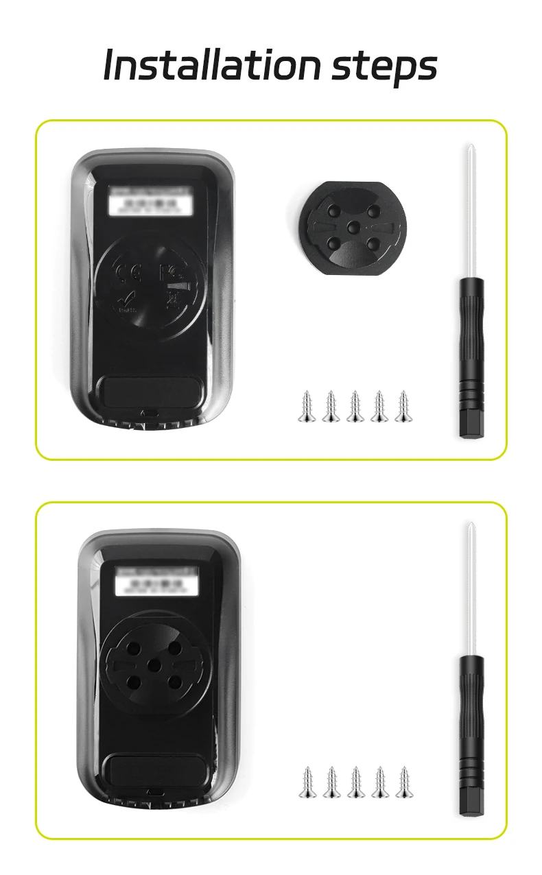 RRSKIT Aluminium Legierung Fahrrad Computer Basis Reparatur Teile Für Garmin Xoss Igps Bryton Radfahren Computer Reparatur Kits – Detail 8