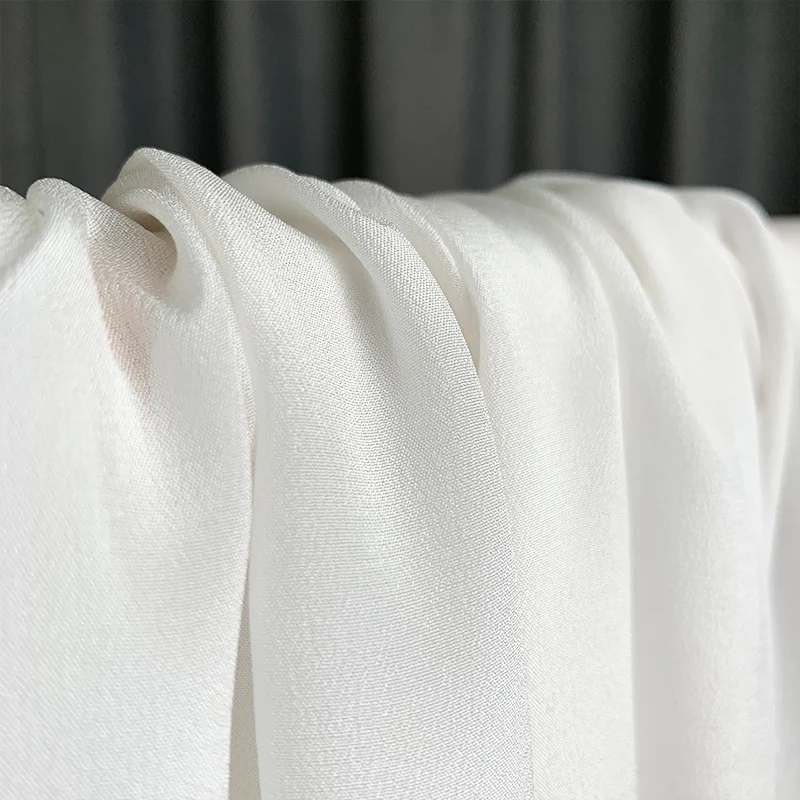 100% Silk Material Crepe De Chine Fabric Weight 12 to 40 Momme For Choice Nature Silk Fabric