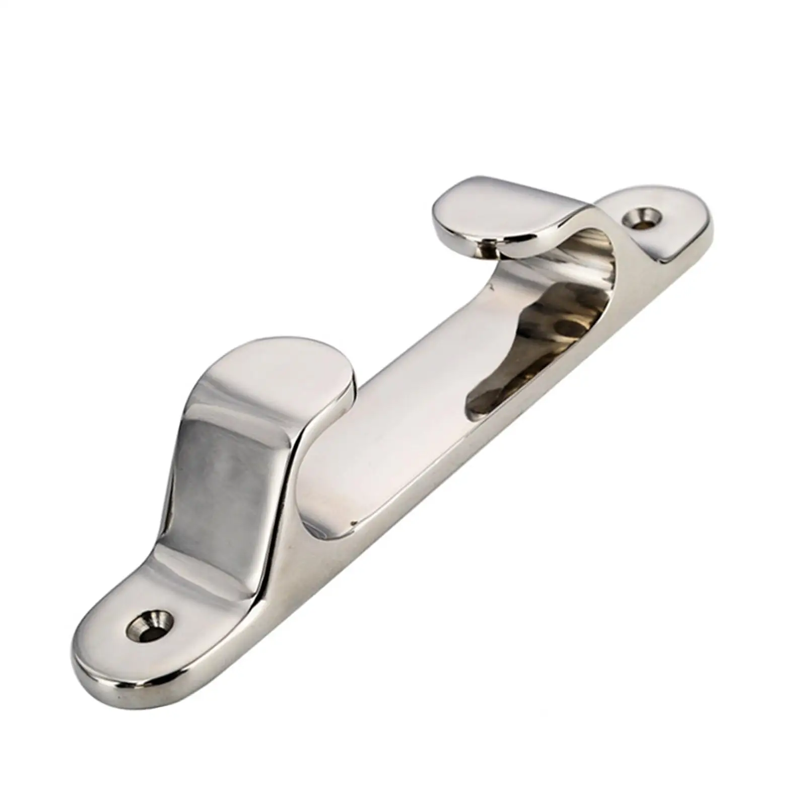 4 inch Straight Fairlead Bow Chock, Boat Bow Chocks, Hardware, Deck Cleat Rope Cleat for Marine Yacht Polished