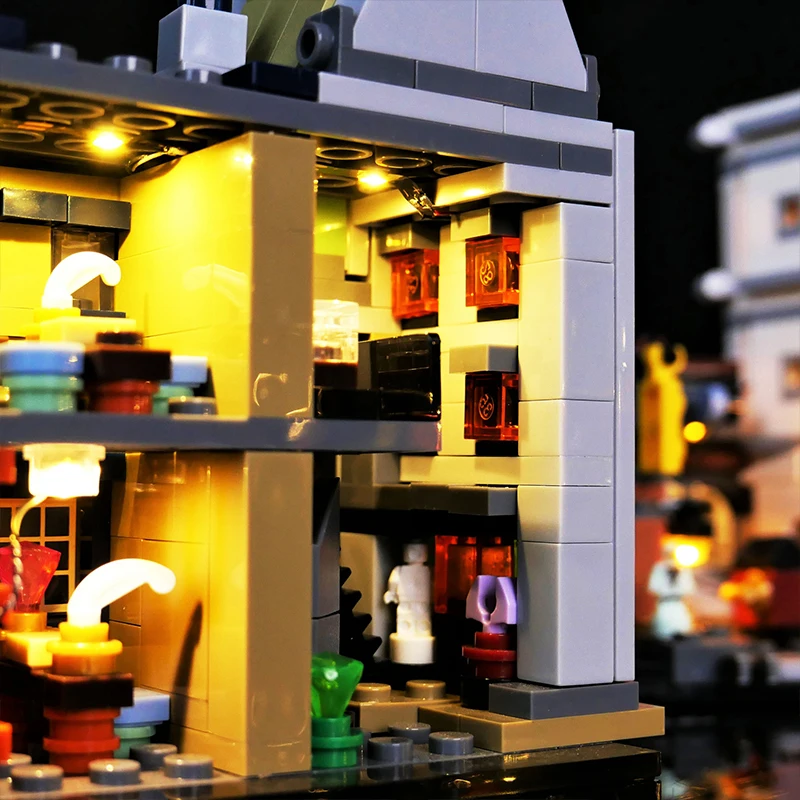 Conjunto de iluminação LED de qualidade de luxo para Lego 76444 (apenas luz LED, sem modelo de blocos) Ajuste perfeito e brilho brilhante