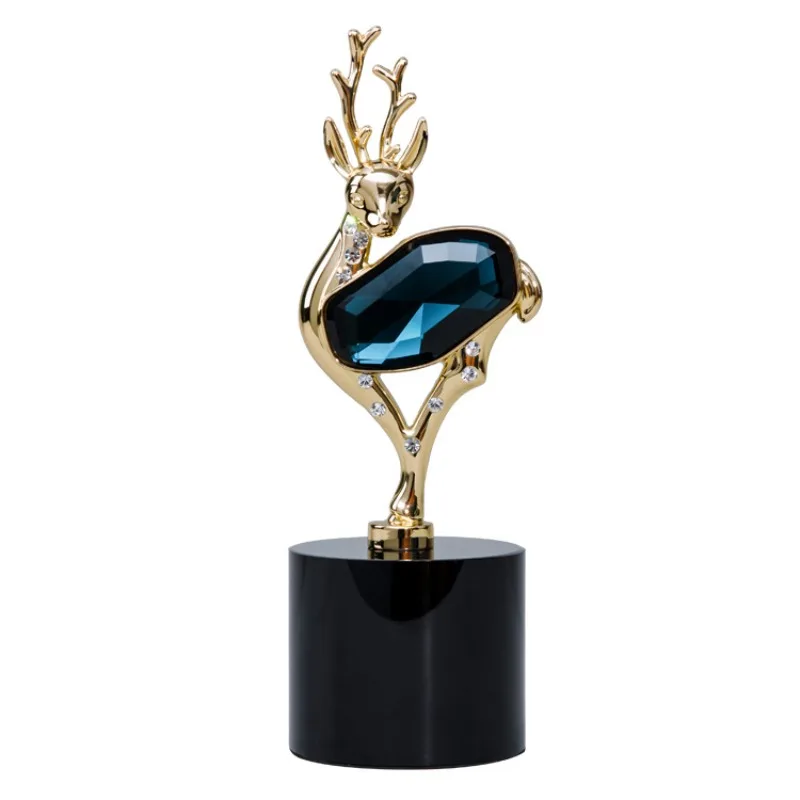 

Modern light luxury enamel decoration, porch wine cabinet, TV cabinet, creative gifts, deer ornament