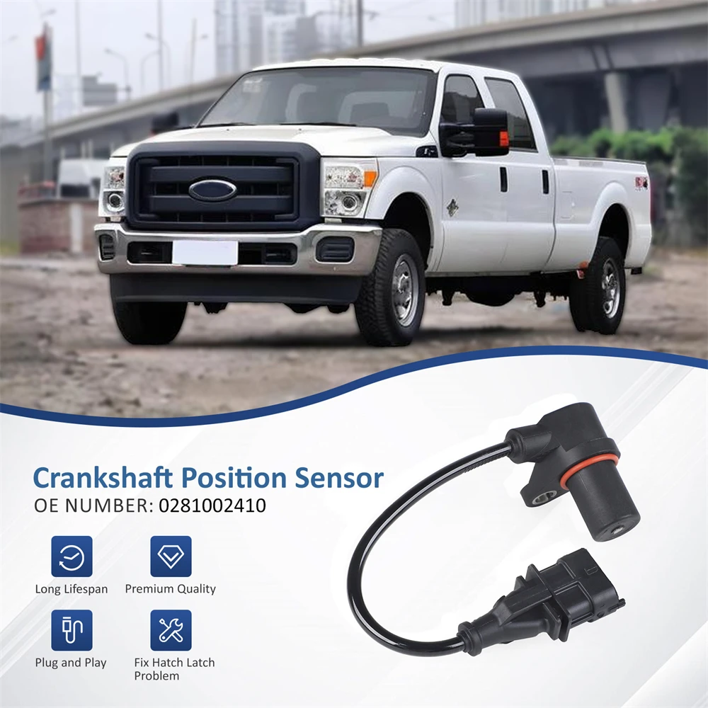 ​ 0281002410 4890189 مستشعر موضع العمود المرفقي BG5X6C315BA 2R0906433 لـ F-250 Ivecoo Tector Euro Cargo للعامل