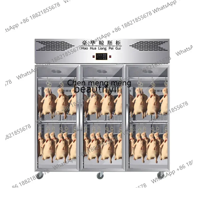 

New arrive Commercial embryo drying cabinet Air-cooled roast duck Air drying cabinet Blowing duck fresh-keeping cabinet Dehumidi
