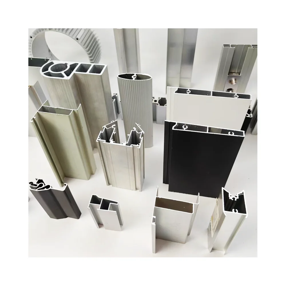 التخصيص مخصص الإطار الألومنيوم الشخصي لنظام جدار الستارة نافذة الباب تطبيق مربع البثق 6063 سبيكة #5