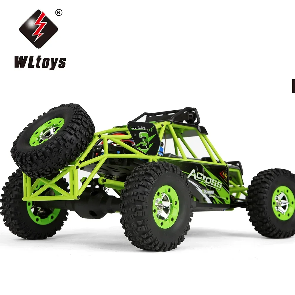 Wltoys 12428 1/12 RC auto 2.4G 4WD elettrico spazzolato Racing Crawler RTR 50 km/h ad alta velocità RC fuoristrada auto telecomando giocattoli per