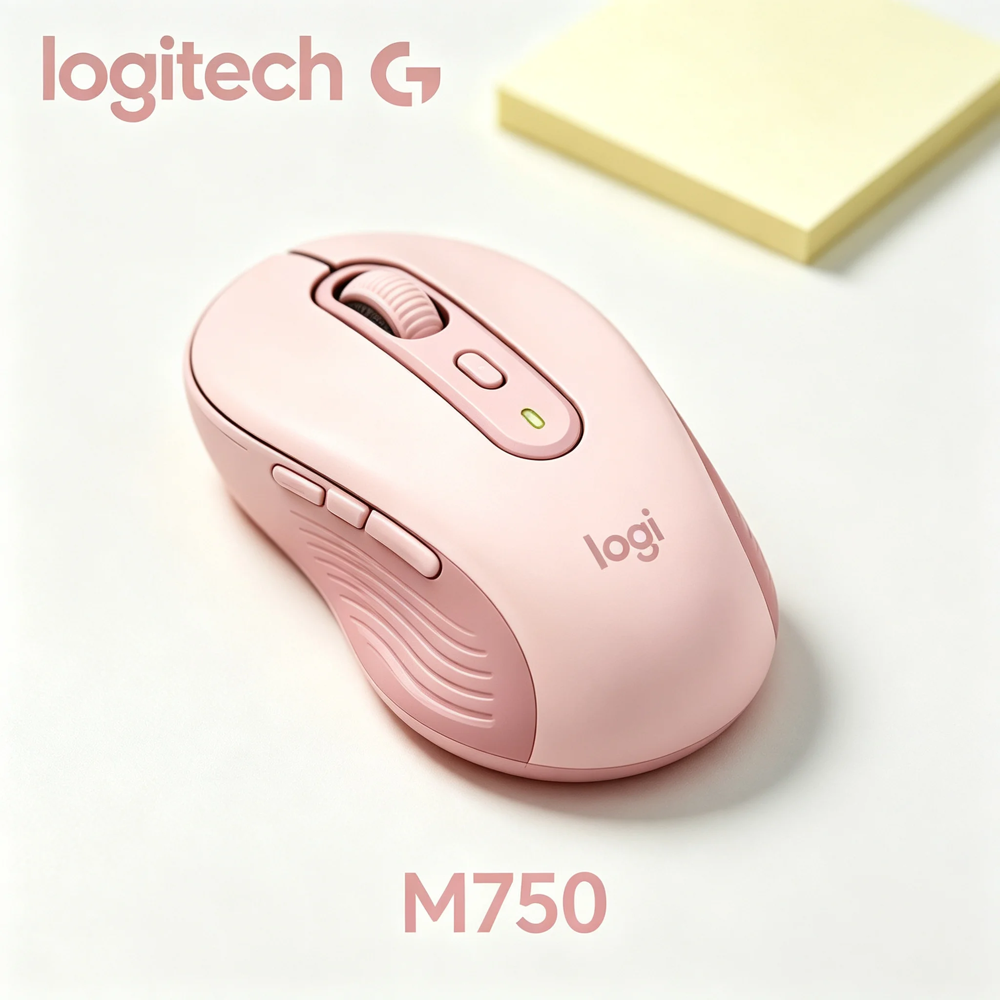 Logitech M750 2.4G Wireless Mouse Stable Anti‑lag Cursor Mice For Office Productivity Light Gaming Desktop PC