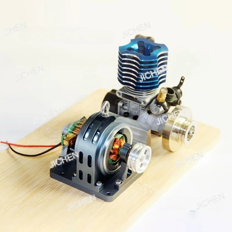 

Модель генератора DIY: двигатель с медным ротором, металлический корпус с винтами, учебная модель, подарок, аксессуары для мощного генератора