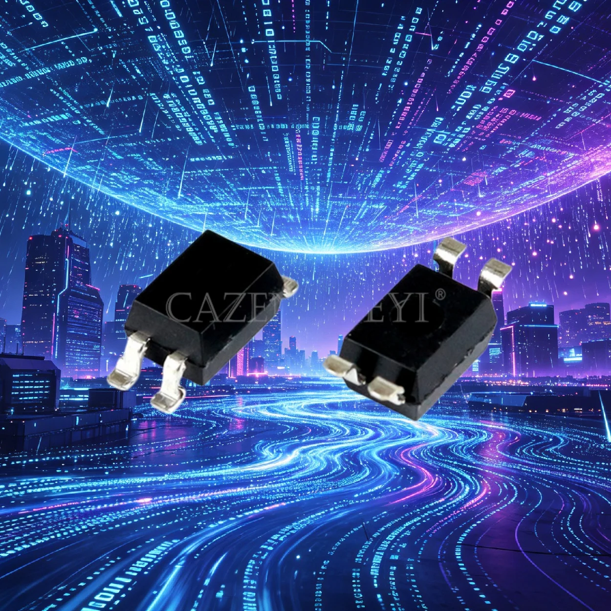 （1-5pcs）MB6F MB6 MB10S MB10 MB10F MB10 MB8S MB8 SMD-4