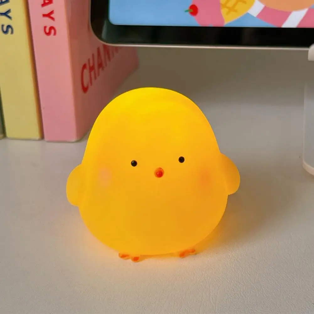 Decorative Night Light Adorable Cartoon Night Lamp for Flicker-free Eye Protection Battery-powered Decorative Bedside for Kids