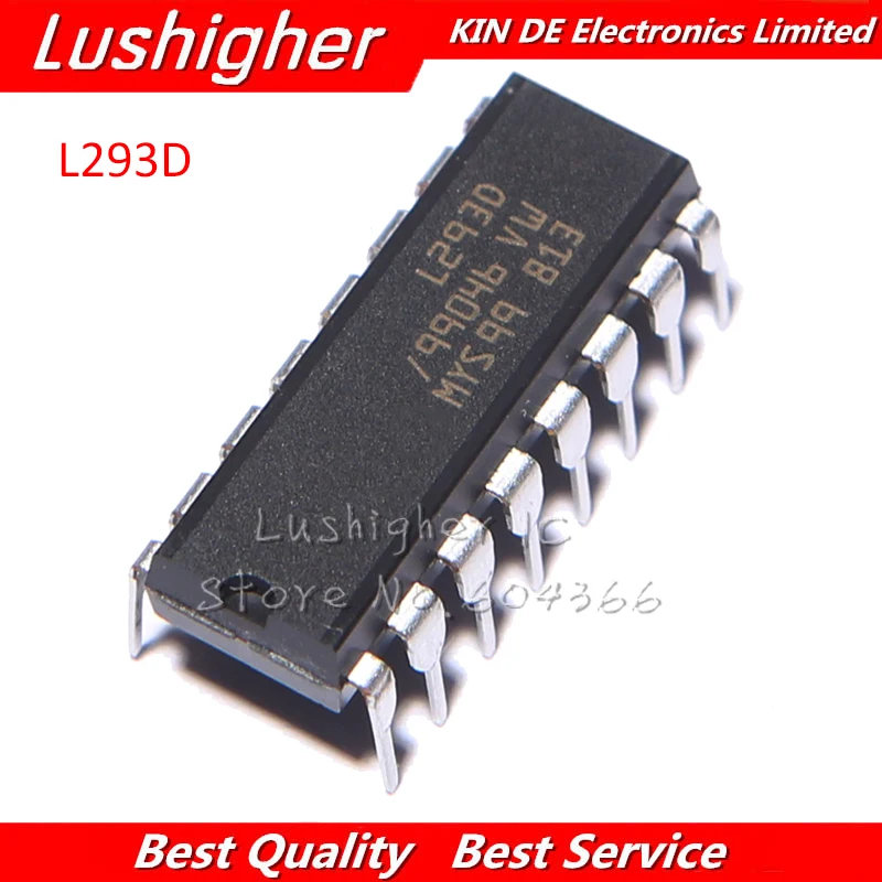 10PCS L293D DIP16 L293 DIP 293D DIP-16 New Original IC