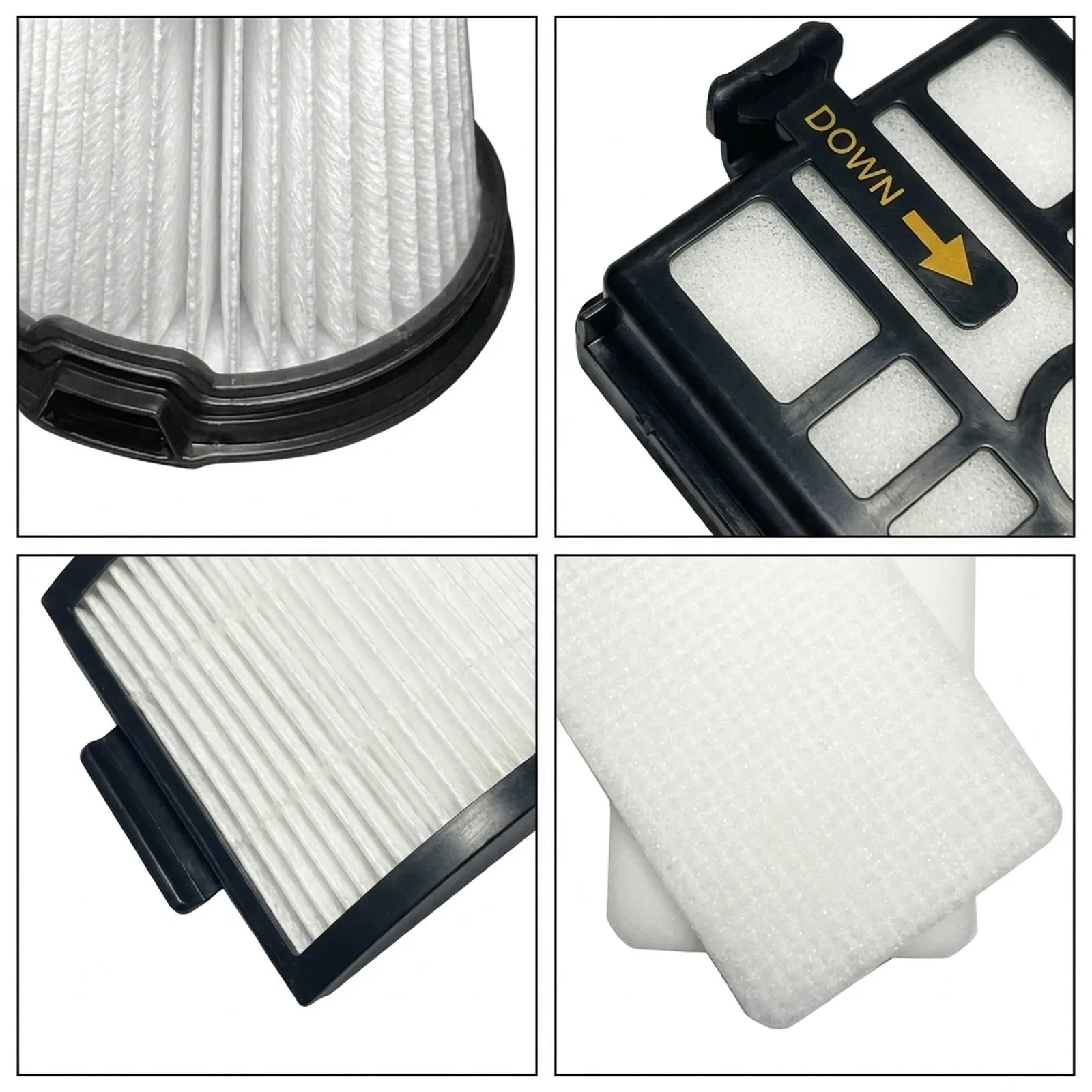 Prevention Black White for shark IW3511 Improve Quality Regular Maintenance 2pcs Pre-Motor Filters  Prevention