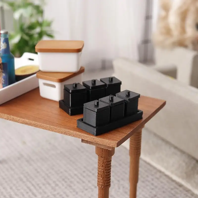Modellino di Barattolo per Spezie in Miniatura 1/12 per Casa delle Bambole, Decorazione per Cucina, Accessori per Micro Scene, Giocattoli per Gioco di Ruolo