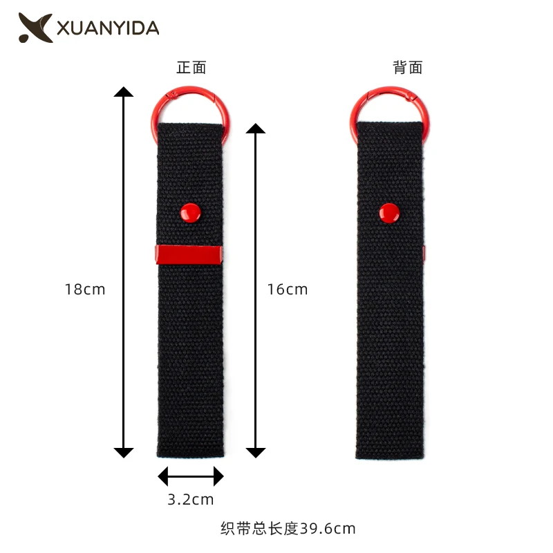 3.2X16CM Keychian Lanyard For Car Motorcycle Keys Holder Anti-lost Strap Keyring High Quality Webbing Key Chain Hook Pendants