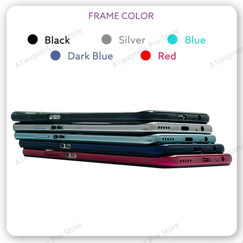 6.  59" IPS LCD Ekran LCD Dotykowy Digitizer Zestaw do Huawei Y9s / P Smart Pro 2019 STK L21 LX3 L22 Moduł LCD z Ramką — zdjęcie produktu 5