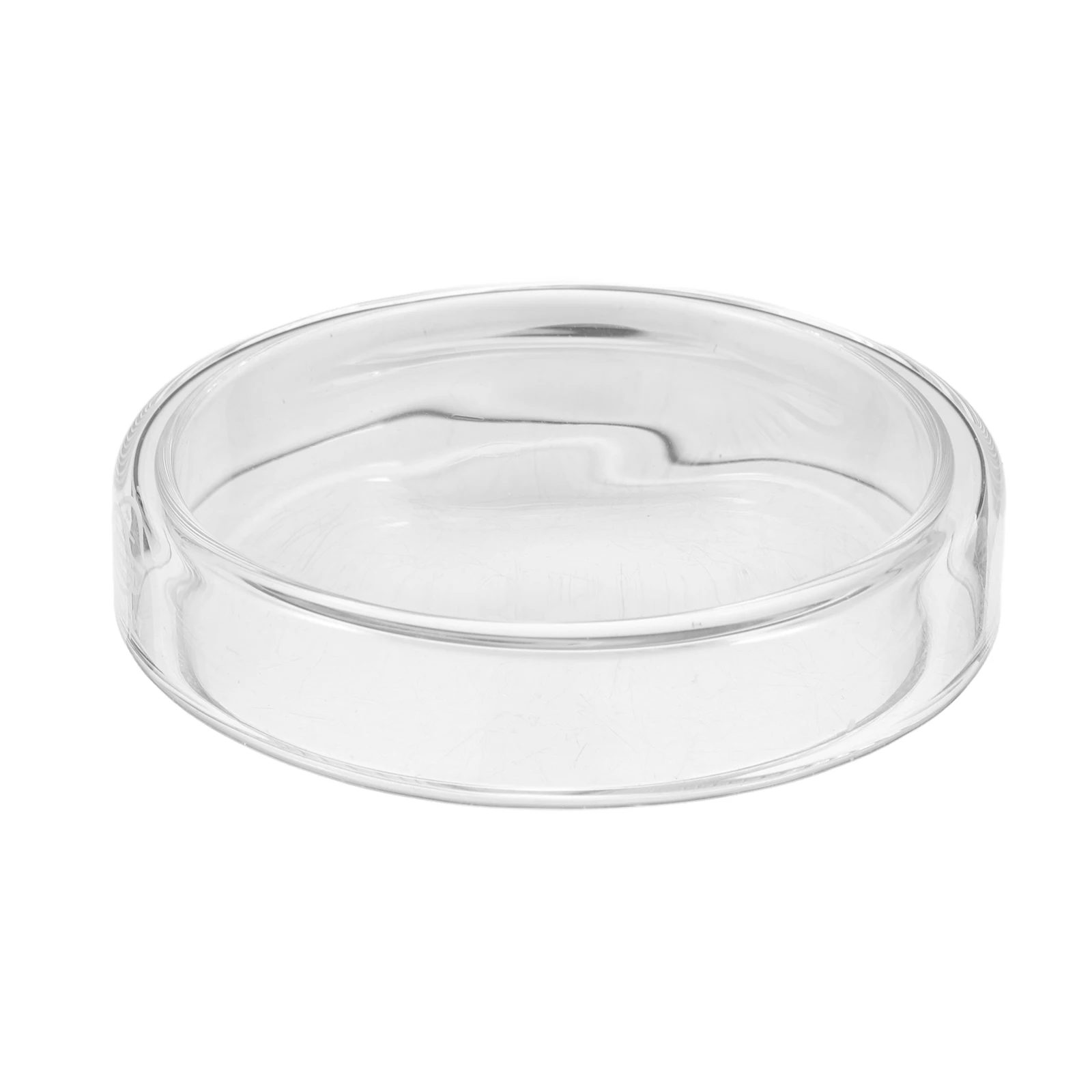 

Cell Culture Dishes Lab Petri Dish Bulk Glass Plate Lid Transparent Autoclavable Heat Resistant Reusable for Science