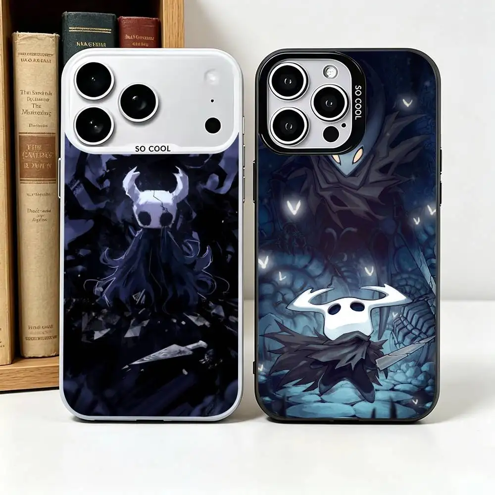 

Hollow Knight -t Phone Case For IPhone17 11 12 13 14 15 16 Pro Max Plus Cover Colored Silver Funda Bumber