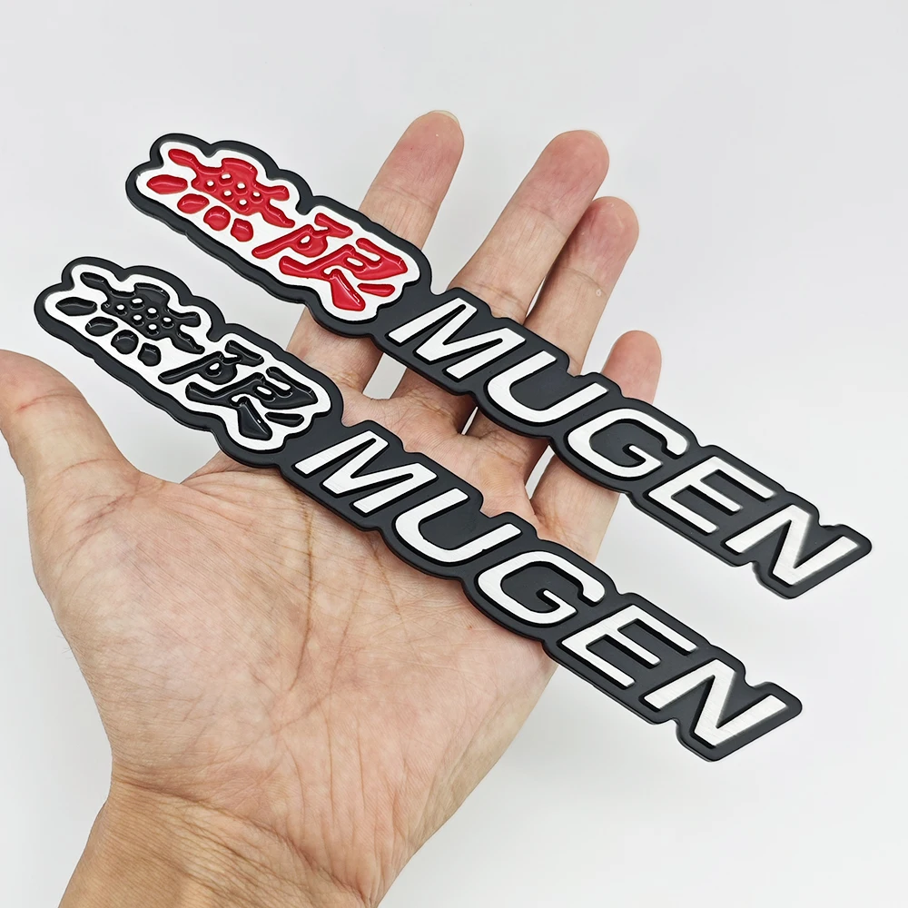 ثلاثية الأبعاد نحى معدن الألومنيوم موجين شعار شعار ملصق سيارة الخلفي الجذع شارة مائي لهوندا سيفيك أكورد CRV صالح نوع R اكسسوارات