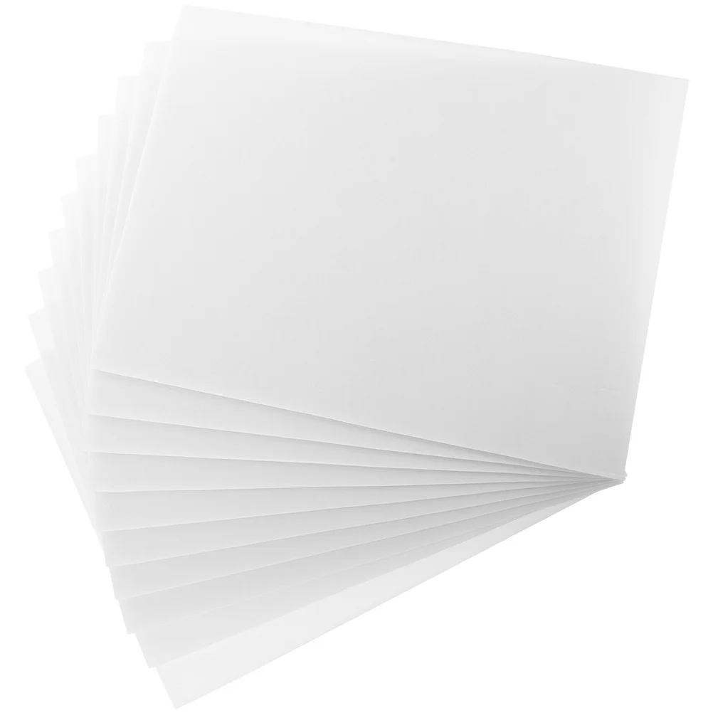 10pcs 10 White Foam Boards Decorative Display Flexible Drop-resistant Thick Poster for Kindergarten Projects Model Making