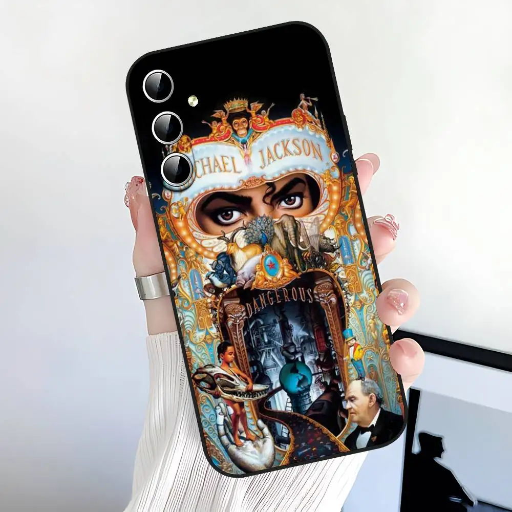 American Singer M-Michael Jackson Phone Case For Samsung Galaxy S21 S22 23 S24ULTRA S25ULTRA FE Ultra Plus5G A52S S26 Soft Cover