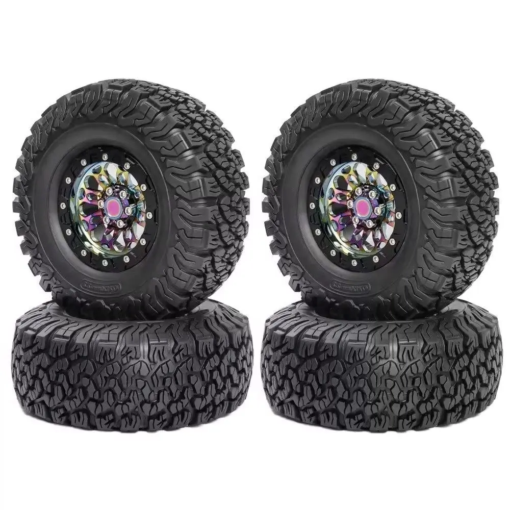 

Aluminum 2.2 INCH Deep Dish Beadlock Wheel Rim for RC Crawler Car 1/10 Axial SCX10 ii 90046 Redcat TRXS TRX4