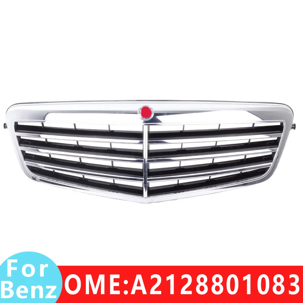 

for Mercedes Benz car front bumper grille Grille middle net W212 E220 E200 E350 E550 E63 E400 E260 E180 2128801083 Accessories