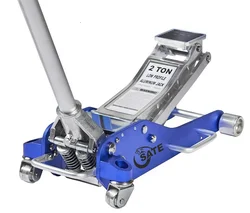 2Ton Hotsale Hydraulic Low Profile Aluminum Racing Trolley Jack