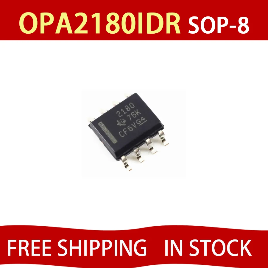 10PCS OPA2180IDR SO…