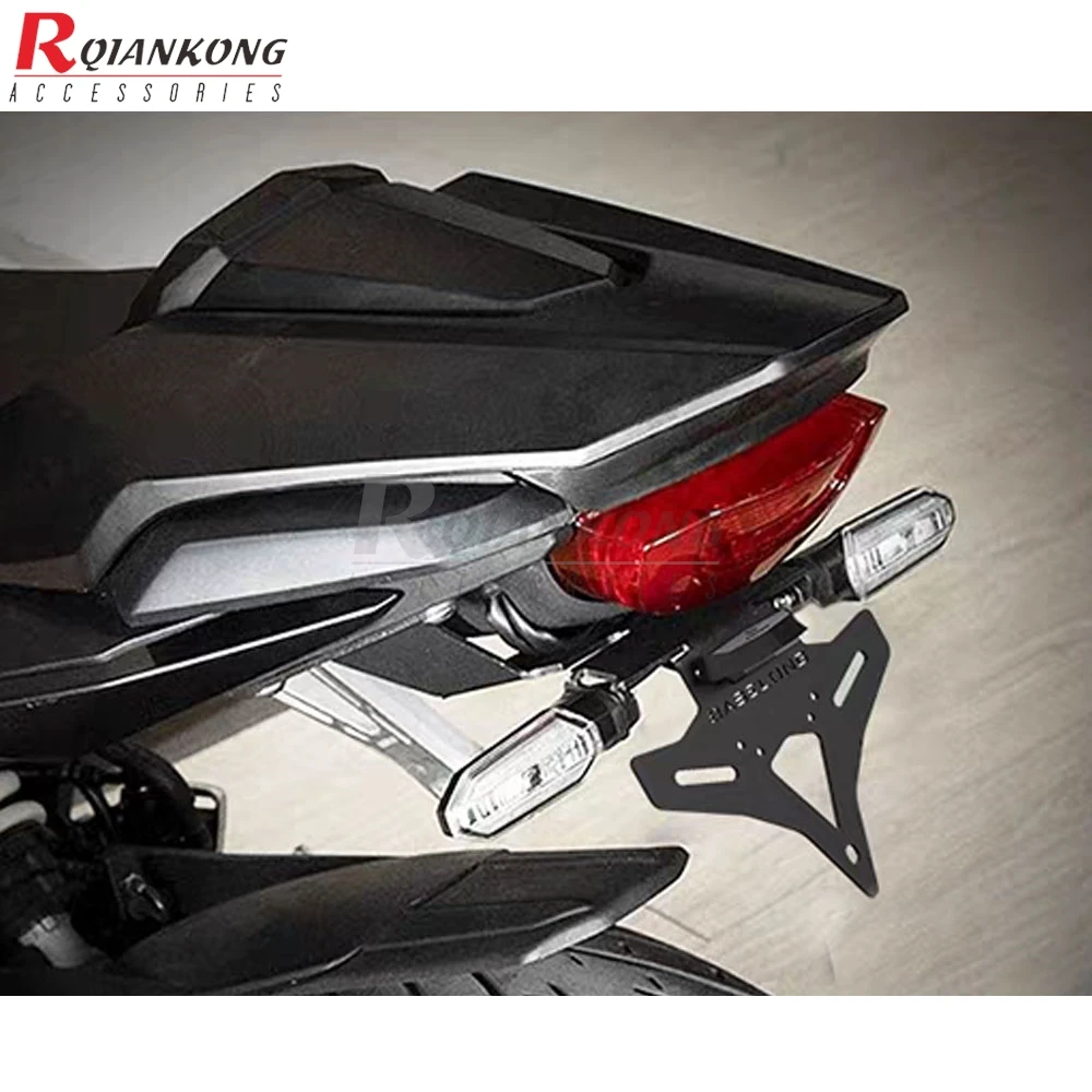 For Honda CB400SF CB500SF License Plate Holder Bracket Number LED Light Fender CB400 CB500 Super Four (NC 70) 2026 2027 2028
