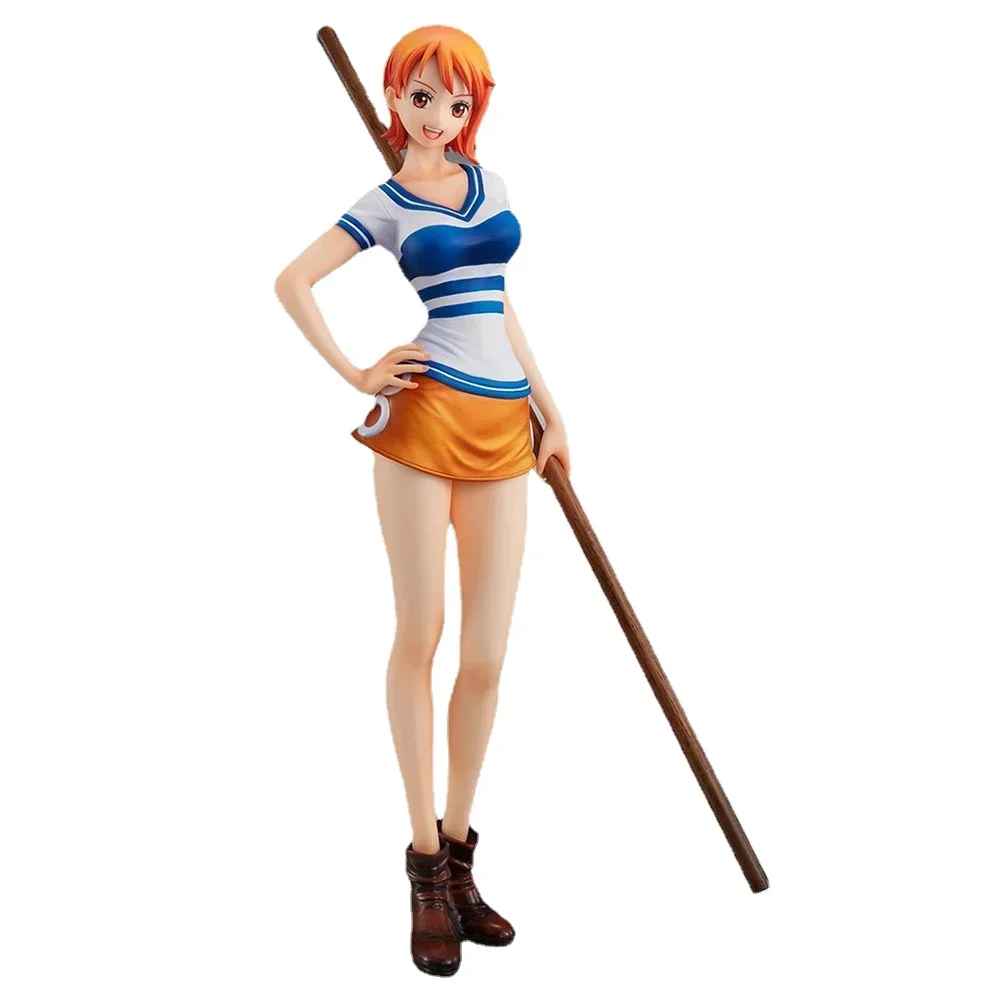 Bandai Original MegaHouse Portrait of Pirates Playback Memorie Nami ONE PIECE Anime Figure Model Collecile Action Toys of Gifts