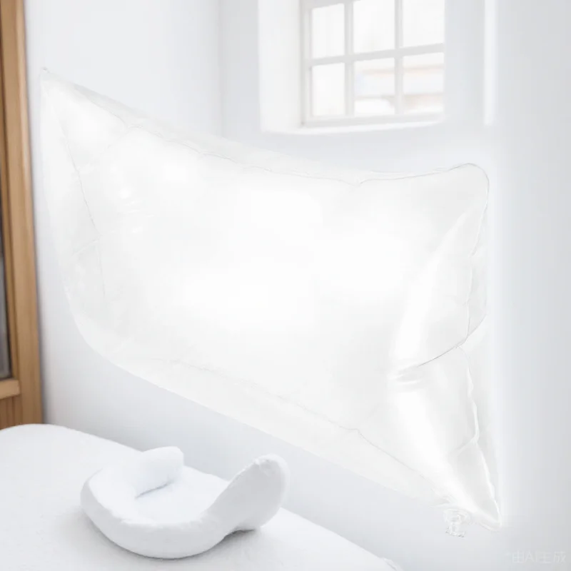 

Inflatable Pillow Insert Clear Portable Camping Cushion Air-Filled Comfortable Outdoor Sofa Support Foldable Waterproof