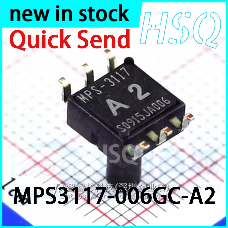 1PCS New MPS3117-006GC-A2 MPS3117-006GC-A3 MPS-3117 A2 A3 SMD6P Pressure Sensor Chip in Stock
