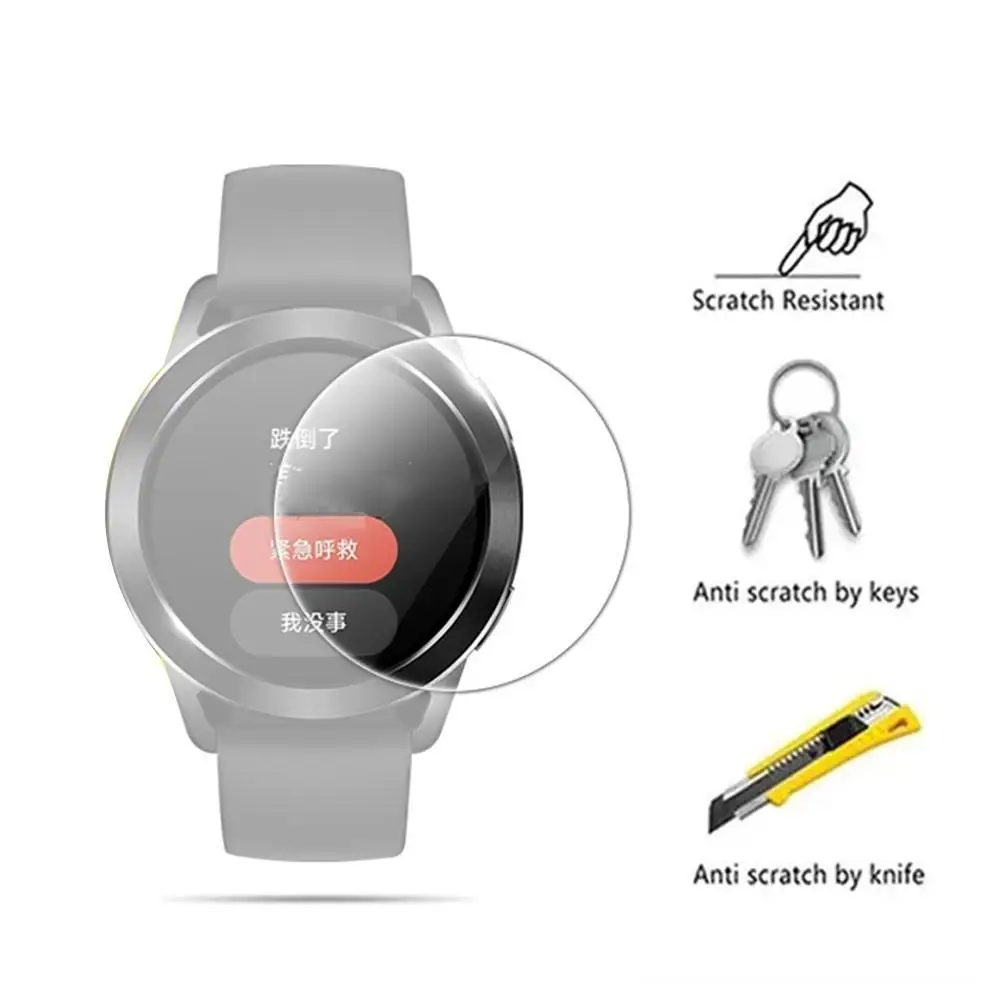 For Xiaomi Mi Watch S3 Smartwatch Anti-scratch Tempered Glass Protective Film AMOLED Screen Protective Film Watch Accessories