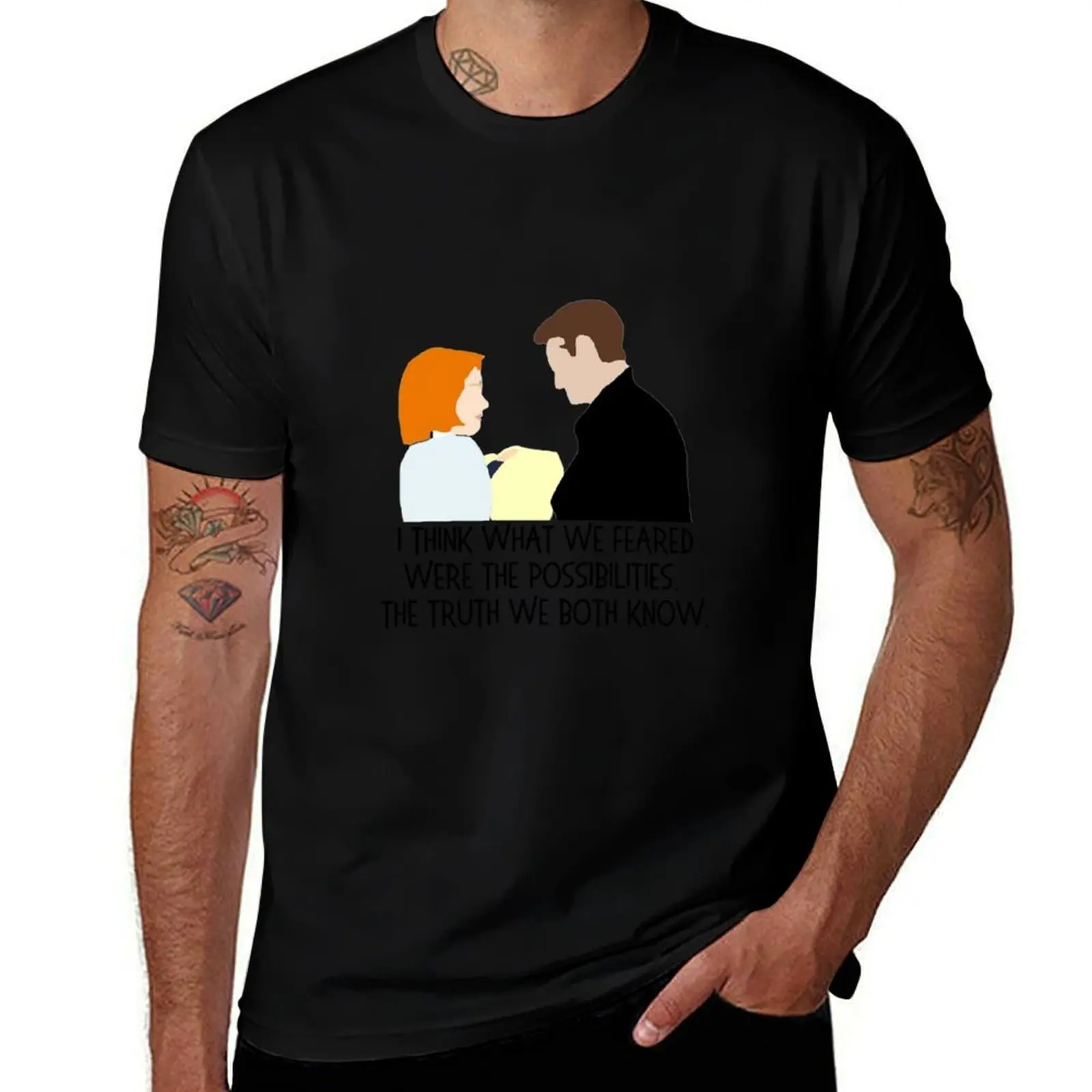 T-shirt décontracté à manches courtes The Truth We Both Know