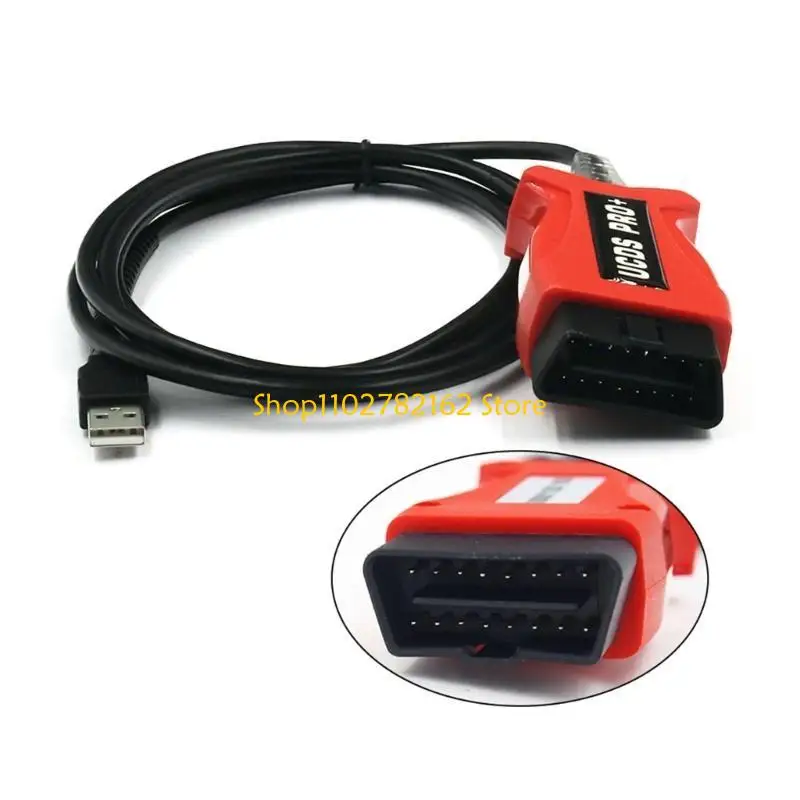 

547B UCDS Pro+ Full ActivatedSW 1.27 With 35 Tokens Auto OBD2 Scanner Cable Adapters