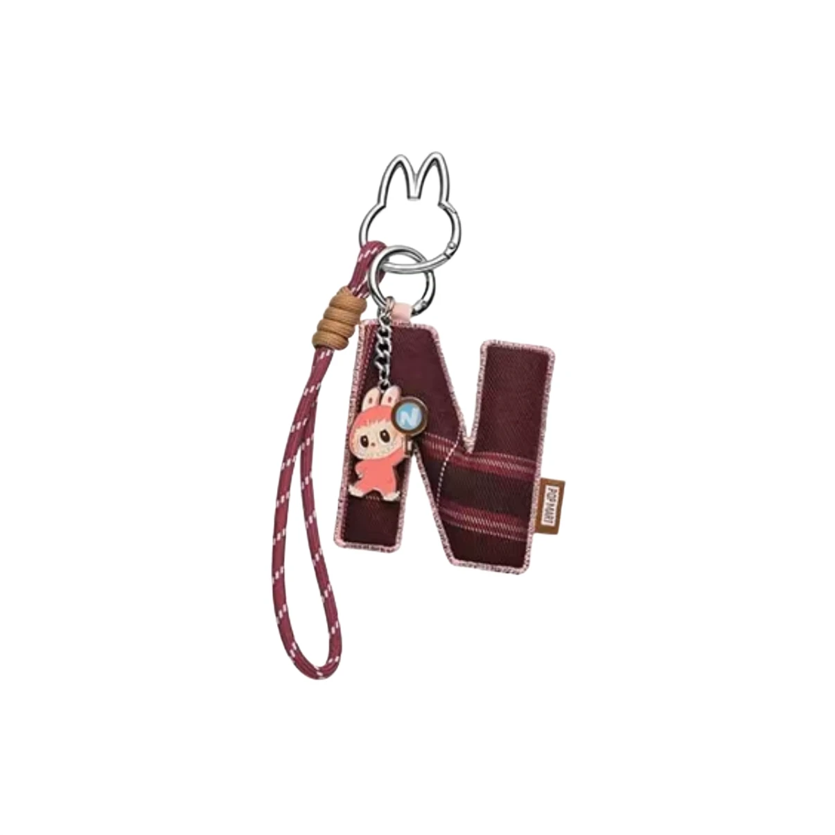 Originele Nieuwe POPMART THE MONSTERS PIN FOR LOVE Serie Letterhanger Blind Box Labubu Schattige Sleutelhanger Anime Tas Charm Hanger