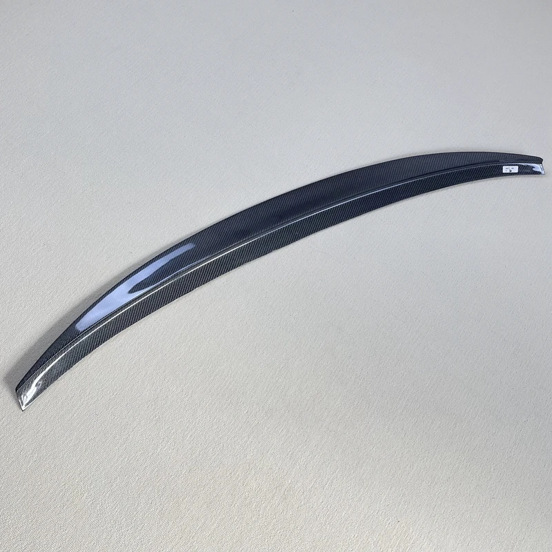 لأودي A6 C7 سيدان HK نمط ألياف الكربون الخلفي سبويلر الجذع الجناح 2012-2016 FRP مزورة الكربون