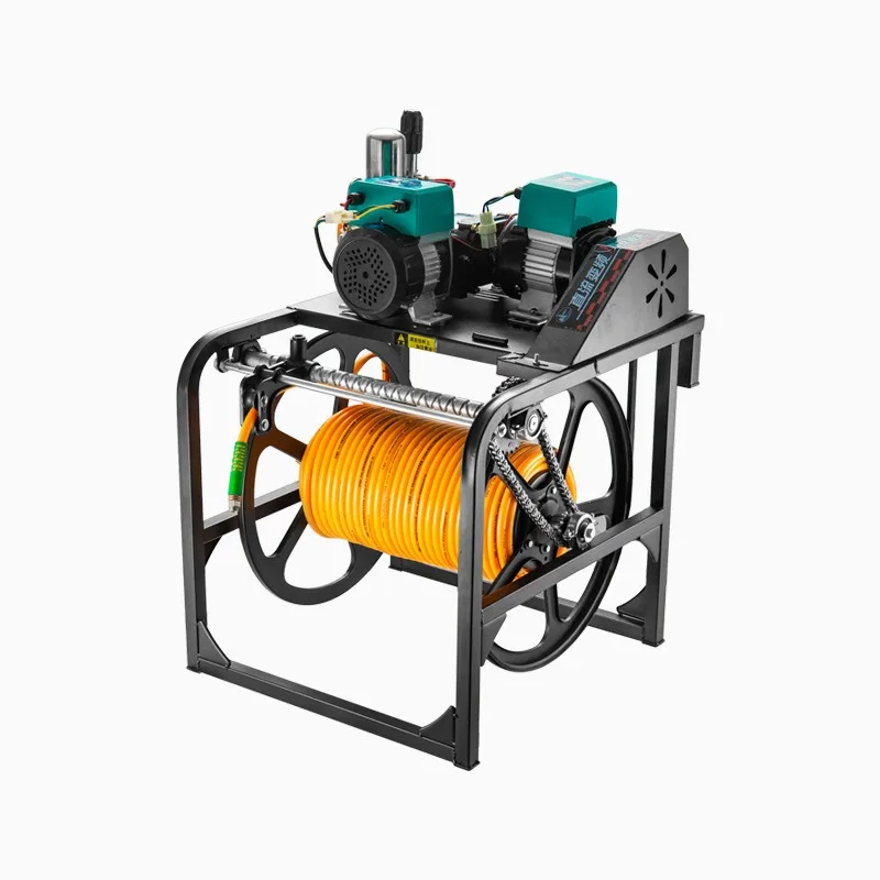 48/60V Dual‑motor Electric Tricycle High Pressure Pesticide Sprayer With Automatic Hose Reel For Agricultural Use
