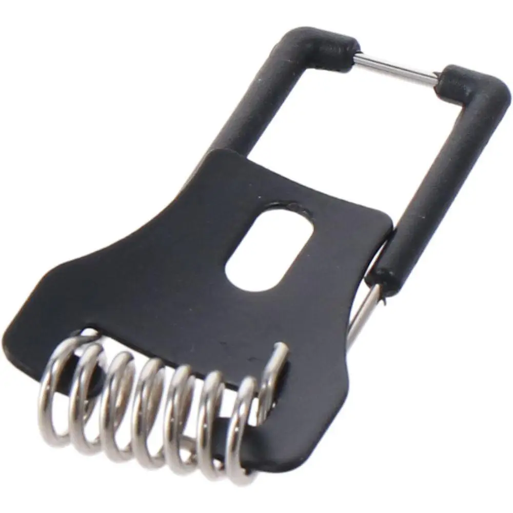 10pcs Cold-rolled Steel Downlight Spring Bracket Silver Black Panel Lamp Spring Clip 45mm 15mm Lamp Circlip Mounting Bracket