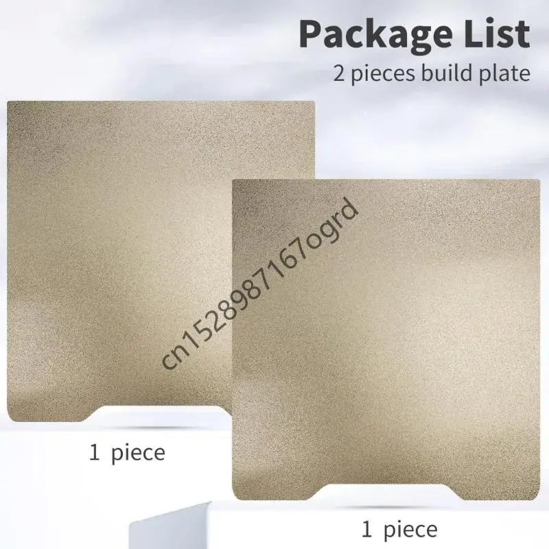 Tall Temperature Resistant Double Partial PEI Varnished Printbed Pliable Steel Sheet 265x280mm Release 634A